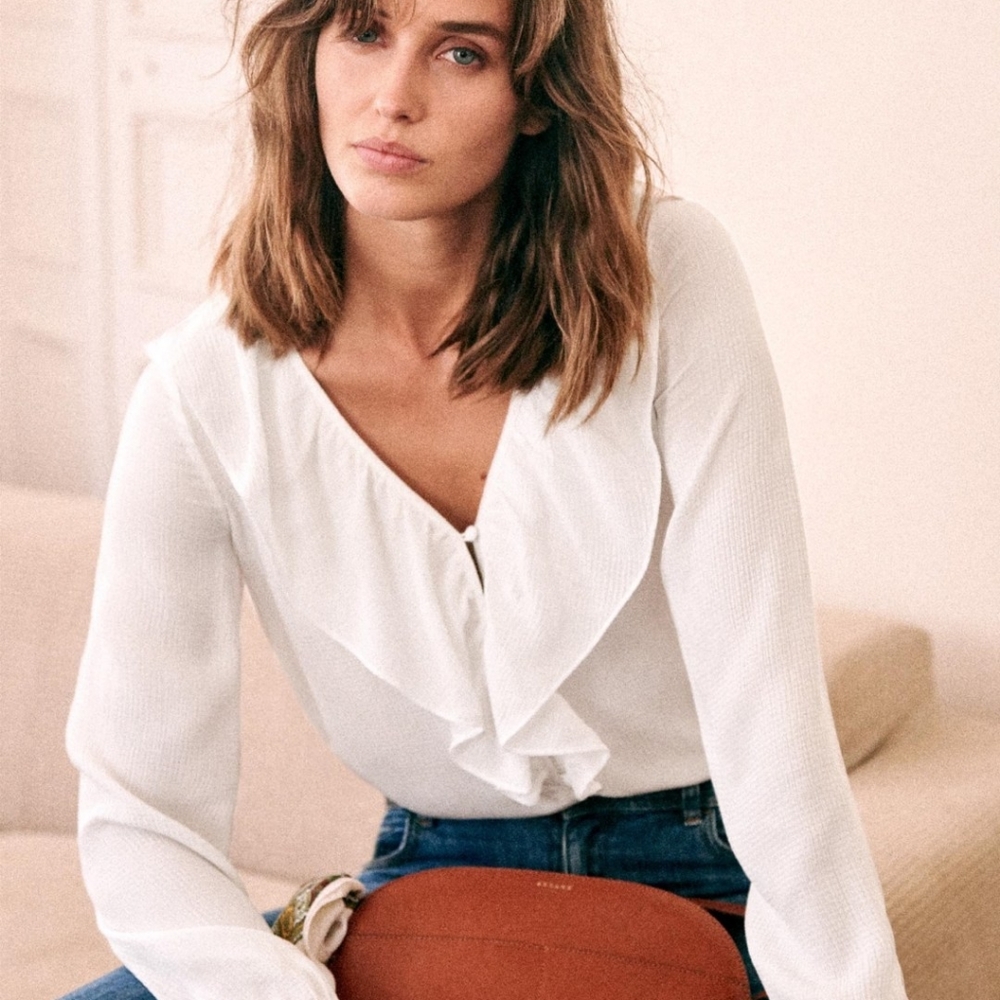 Sezane Priscille Blouse (36)